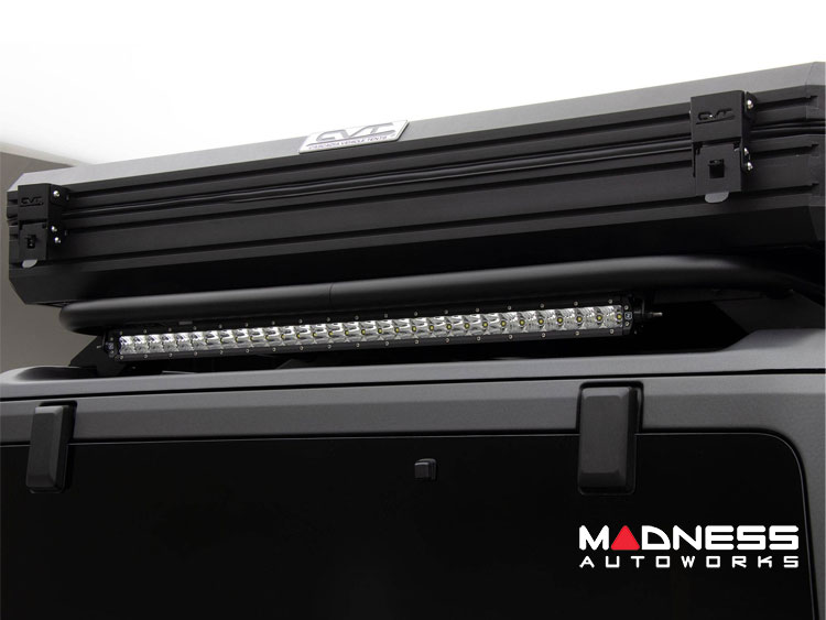 Ford Bronco Roof Rack - ZROADZ - 4 Door - Kit w/ Amber & White LED Pods & Rear Light Bar